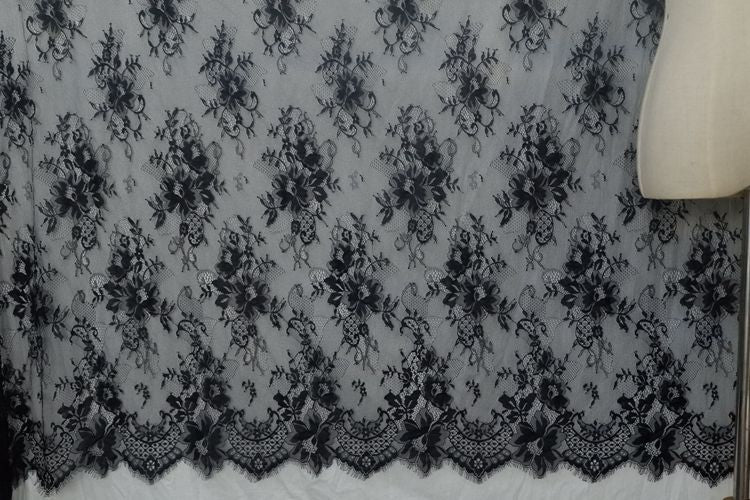 Chantilly Lace Fabric Width 150 cm CHL0043-Lace Fabric Shop
