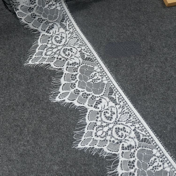 French Lace Trim Width 13-27 cm LT0071-Lace Fabric Shop