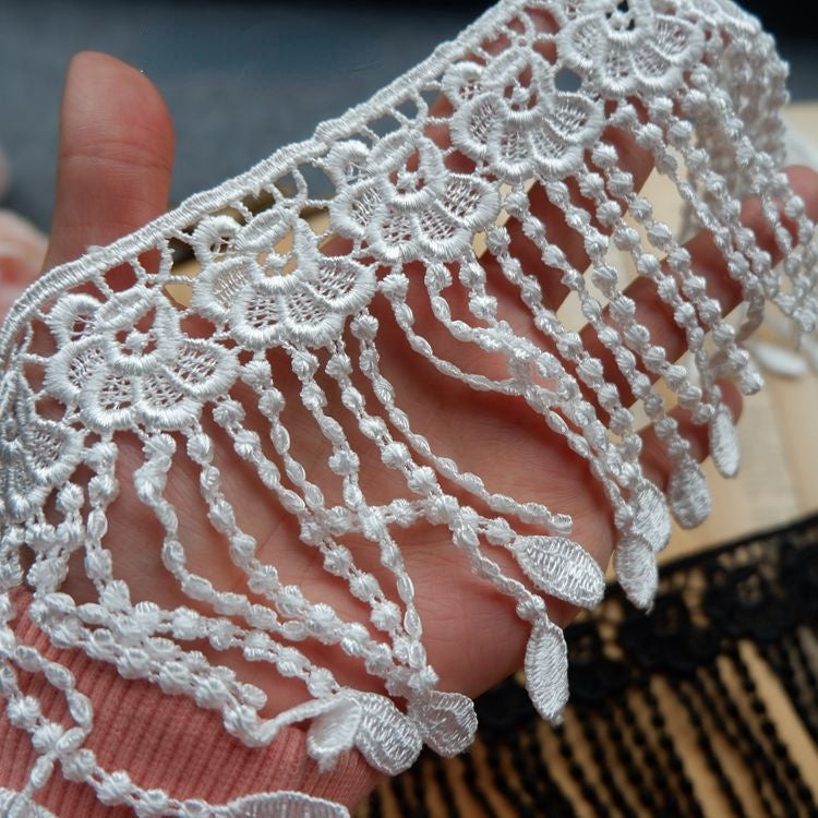 Tassel Lace Trim Fabric Width 7-16 cm LT0130-Lace Fabric Shop