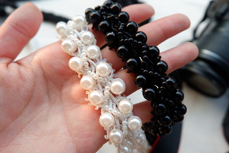 Beads Lace Trim Wedding Decoration BT0061-Lace Fabric Shop