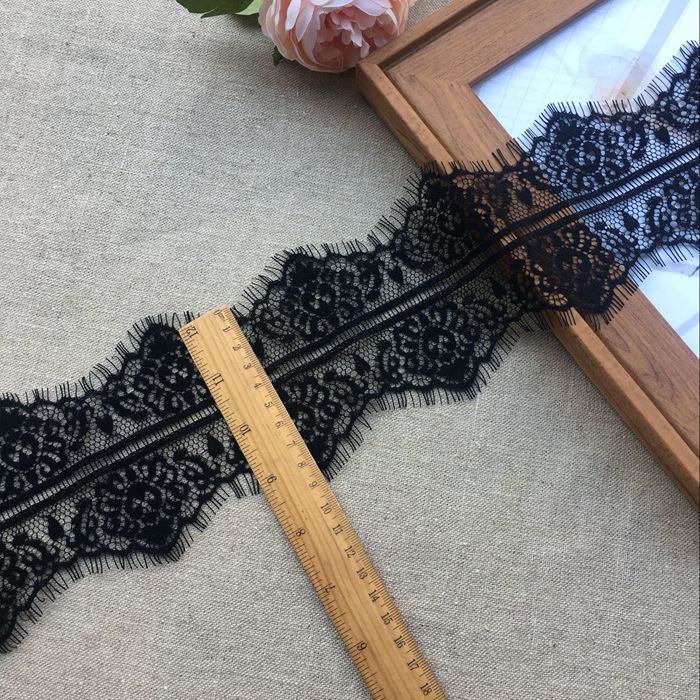 French Lace Fabrics Width 9 cm LT0175-Lace Fabric Shop