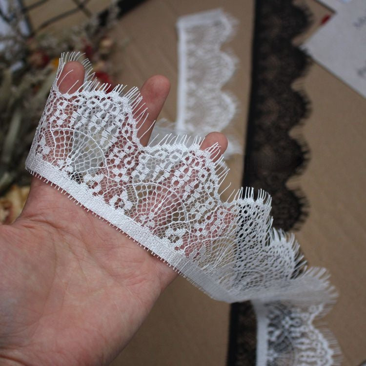Hollow Chantilly Lace Trims Width 6-17 cm LT0321-Lace Fabric Shop