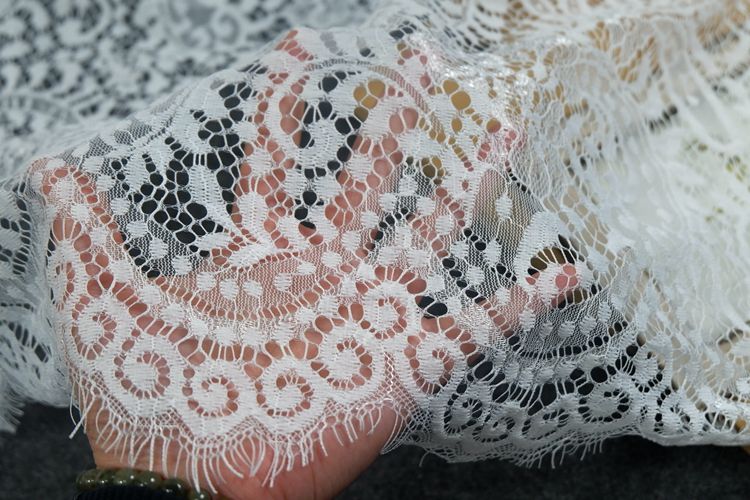 Wide Chantilly Lace 13 Colors Width 70-73 cm CL0072-Lace Fabric Shop