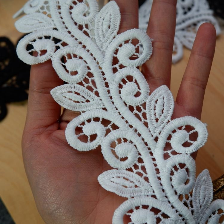 Japan 3D Lace Trim Width 4-11 cm LT0132-Lace Fabric Shop