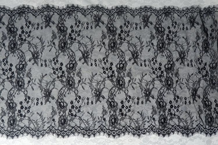 Voile Chantilly Lace Fabric Width 42-52 cm CHL0089-Lace Fabric Shop