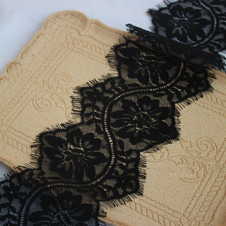 3D Blouse Lace Trim Fabric Width 8-14 cm LT0324-Lace Fabric Shop