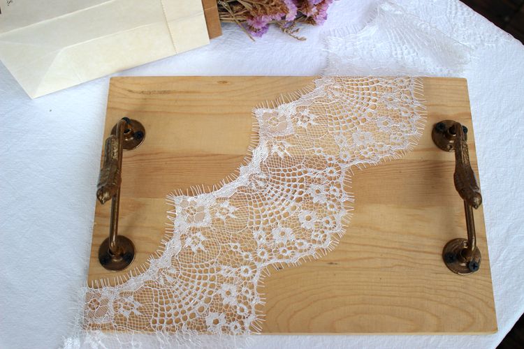 Chantilly Color Lace Width 10 cm CL0001-Lace Fabric Shop