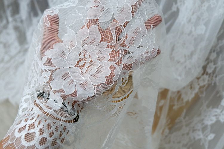 High Density Chantilly Lace Width 150cm CHL0018-Lace Fabric Shop