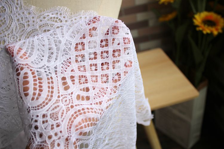 Guipure Laces Trim Fabric Width 22-37 cm LT0333-Lace Fabric Shop