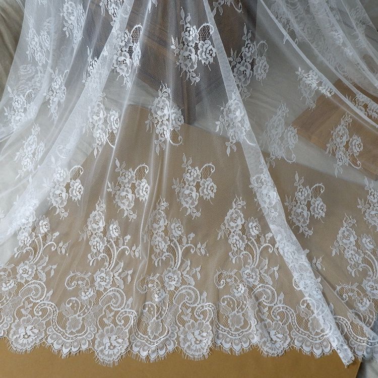Chantilly Color Lace Width 150 cm CL0013-Lace Fabric Shop