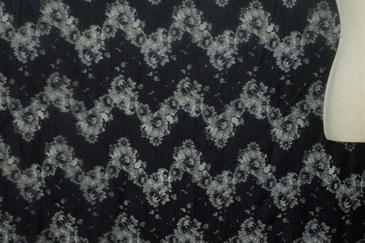 Nylon Cotton Chantilly Lace Width 150 cm CHL0027-Lace Fabric Shop