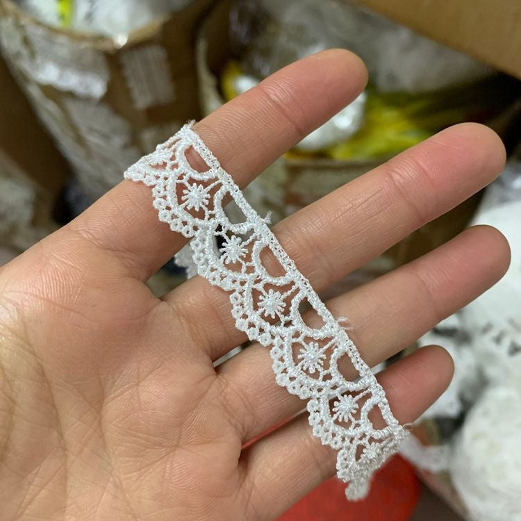 Wedding Materials Narrow Lace Trim LT0227-Lace Fabric Shop