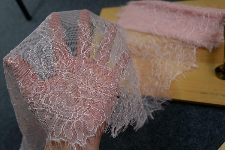 Chantilly Color Lace Width 22 cm CL0003-Lace Fabric Shop