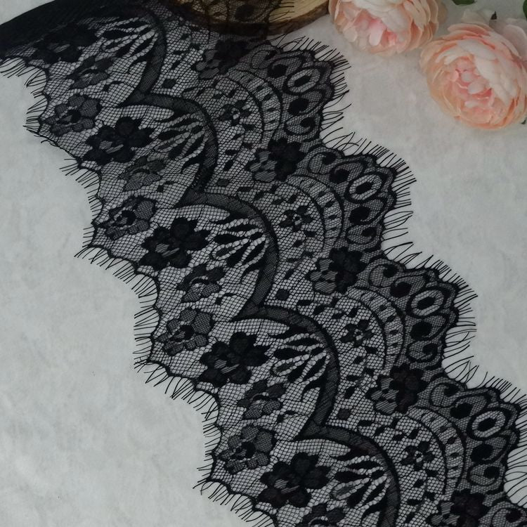Stitching Lace Trim Material Width 17 cm LT0263-Lace Fabric Shop