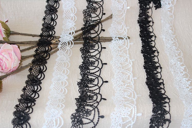 Butterfly Rose Love Lace Trim Width 2-5 cm LT0362-Lace Fabric Shop