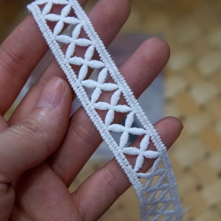 Hollow Guipure Lace Trims Width 2-6 cm LT0308-Lace Fabric Shop