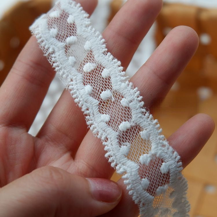 Stitching Tulle Fabric Width 2-4 cm TF0076-Lace Fabric Shop