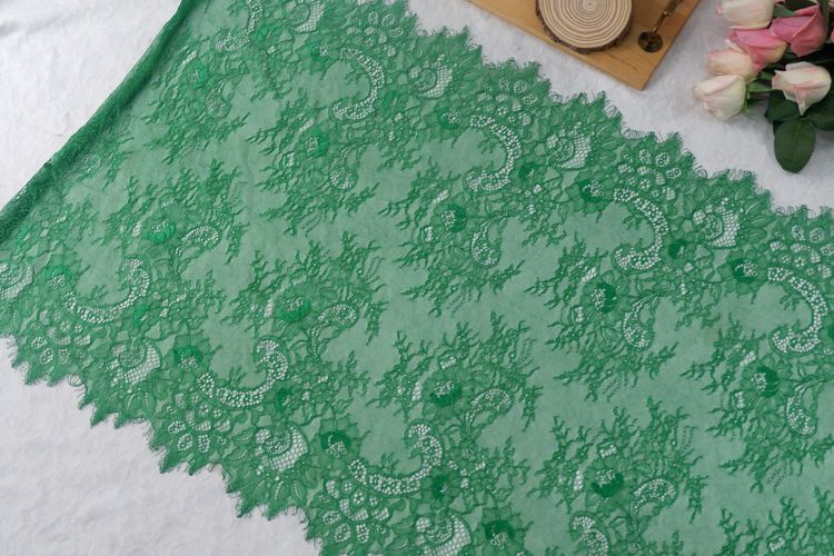 Thin Chantilly Color Lace Width 65 cm CL0015-Lace Fabric Shop