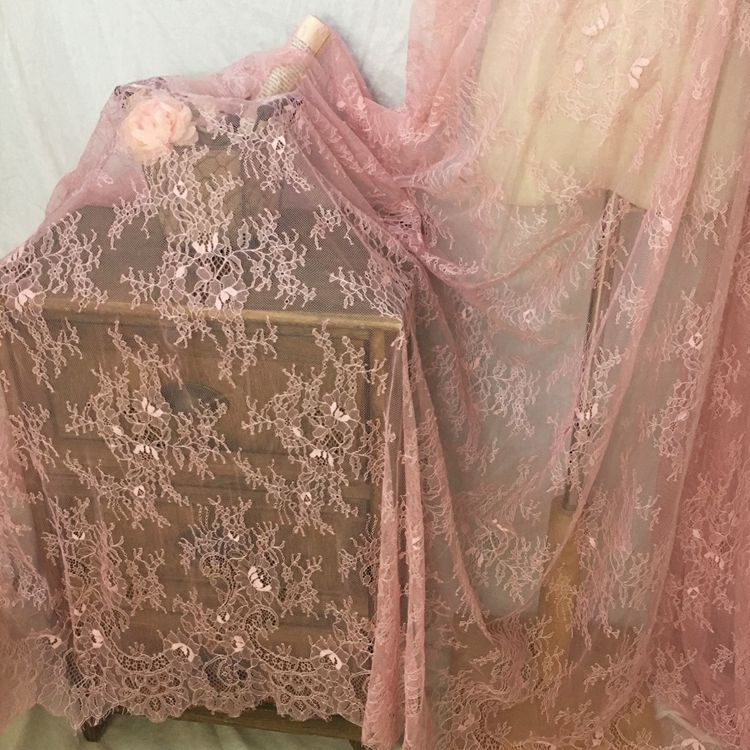 Chantilly Color Lace Width 150 cm CL0012-Lace Fabric Shop