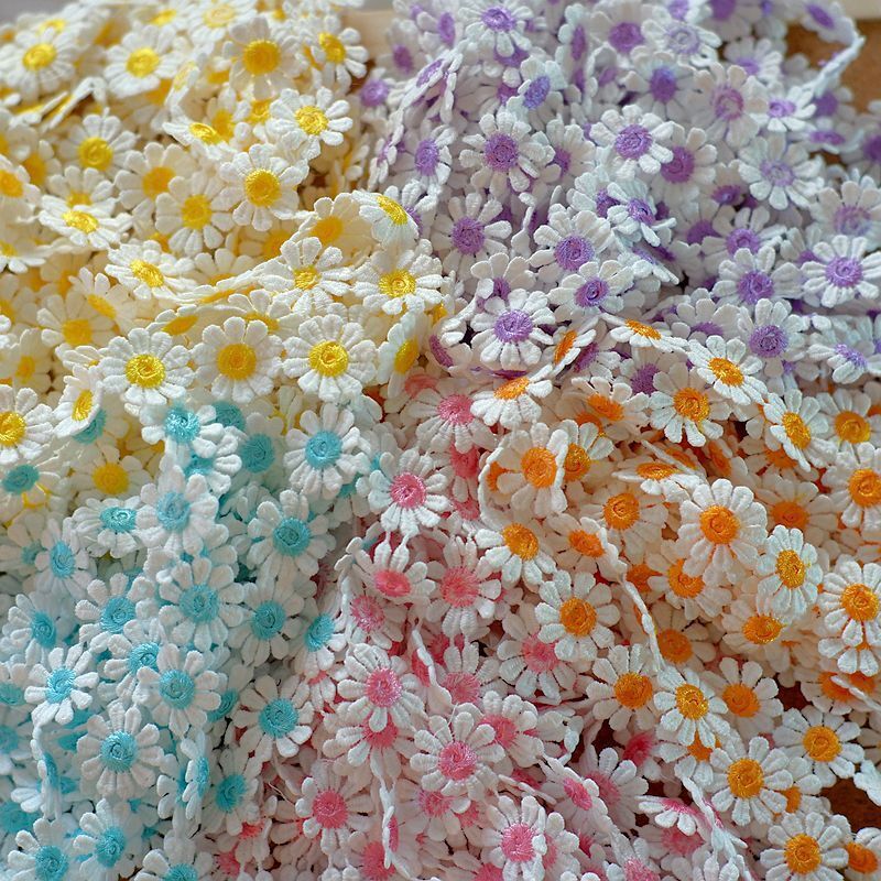 Color Floral Lace Trim Width 2.5 cm CL0028-Lace Fabric Shop