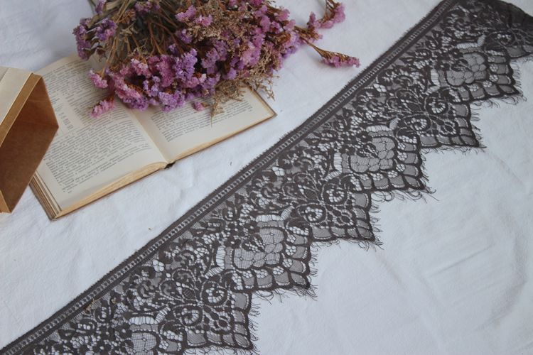 Chantilly Laces Trim 13 Colors Width 20 cm CL0073-Lace Fabric Shop