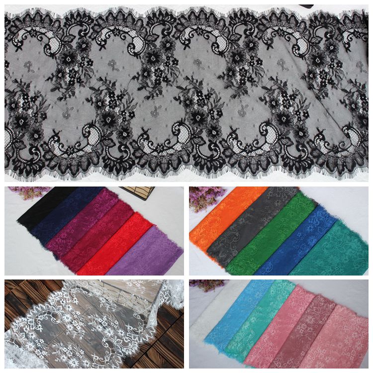 Color Lace Trim Width 39-42 cm CL0026-Lace Fabric Shop