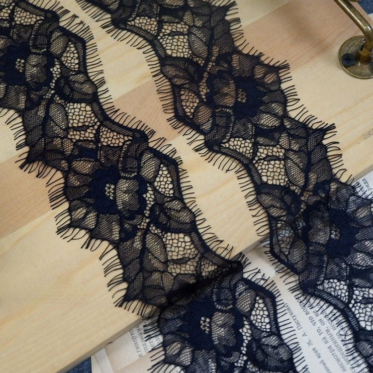 France Lace Trim Fabric Material Width 8 cm LT0282-Lace Fabric Shop