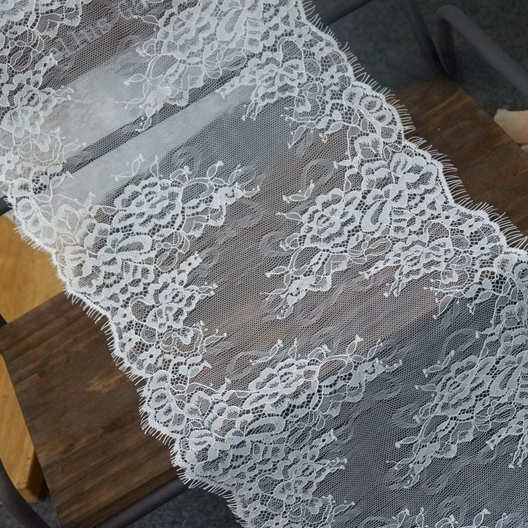 Lace Trim Fabric Width 18-37 cm LT0091-Lace Fabric Shop