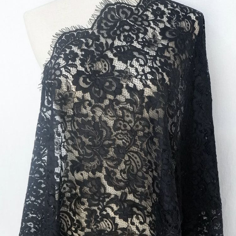 Guipure Lace Stitching Fabric Width 51 cm GL0078-Lace Fabric Shop