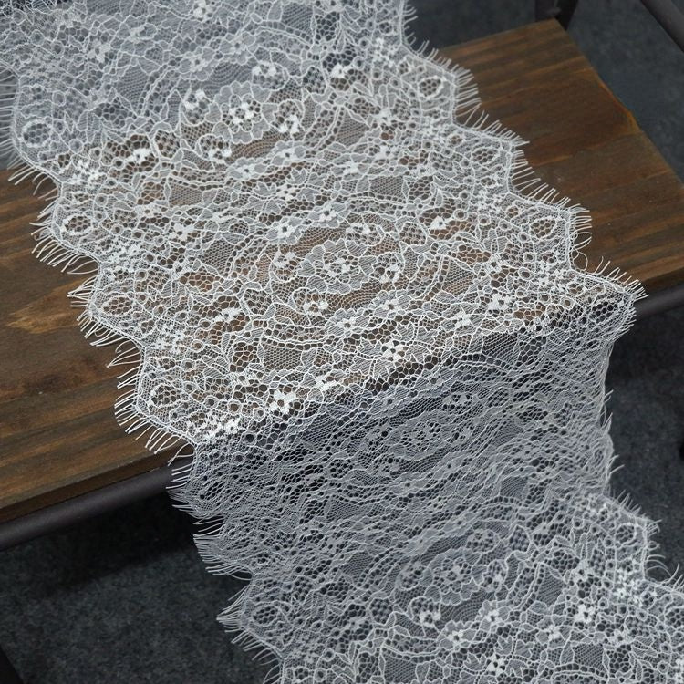 Chantilly Lace Trim 20-22 cm LT0097-Lace Fabric Shop