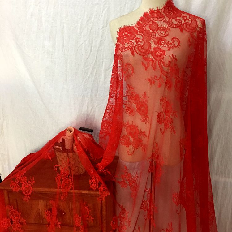 Chantilly Color Lace Width 150 cm CL0013-Lace Fabric Shop