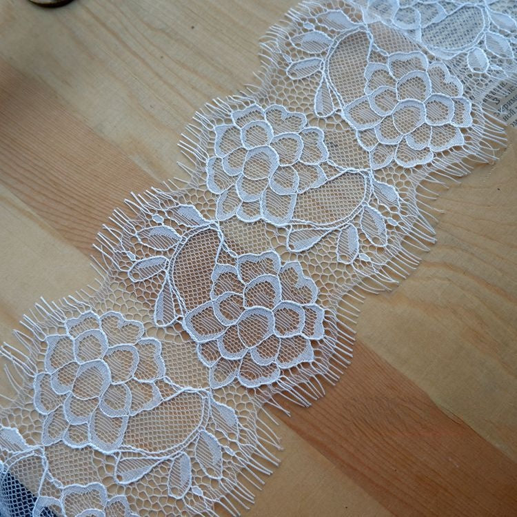 Hem Sewing Lace Trim Width 7-10 cm LT0235-Lace Fabric Shop
