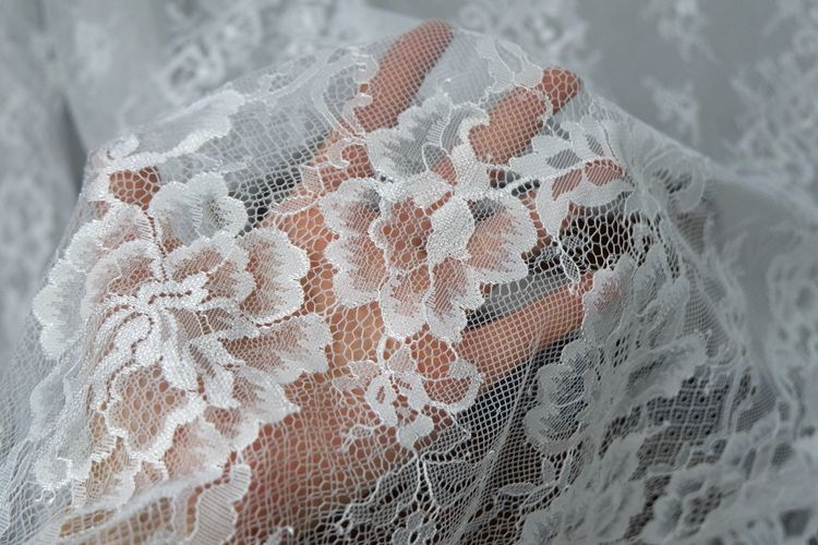 Chantilly Lace Fabric Width 150 cm CHL0056-Lace Fabric Shop