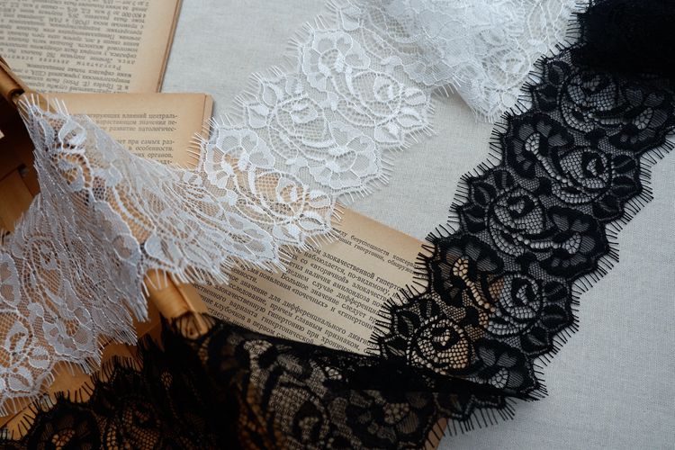 Eyelash Lace Trim Fabric Width 9 cm LT0206-Lace Fabric Shop