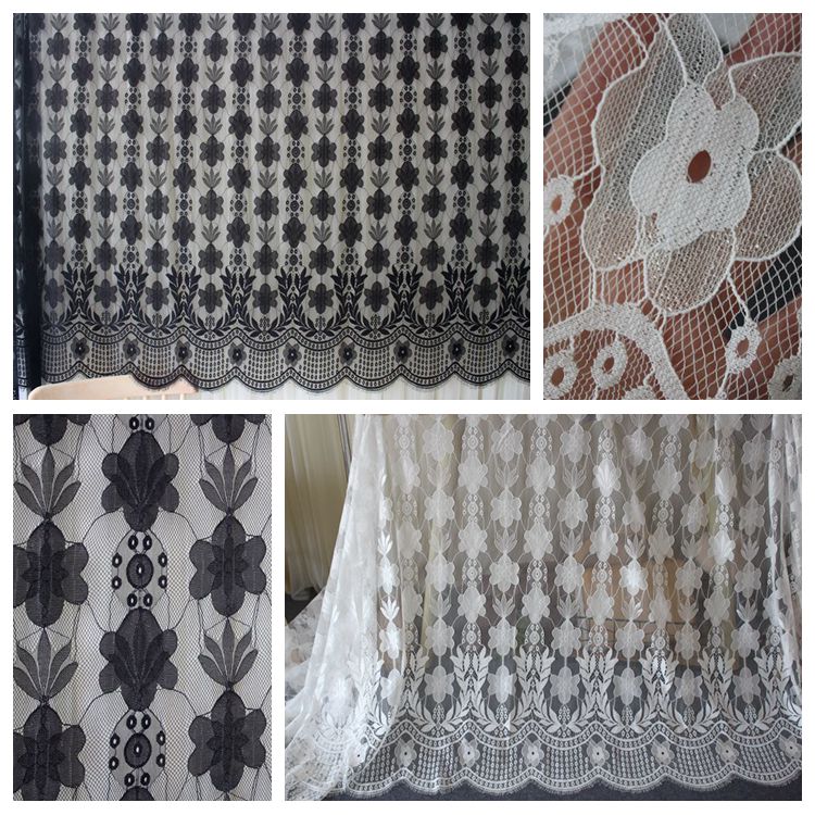 Luxury Voile Chantilly Lace Width 150 cm CHL0134-Lace Fabric Shop