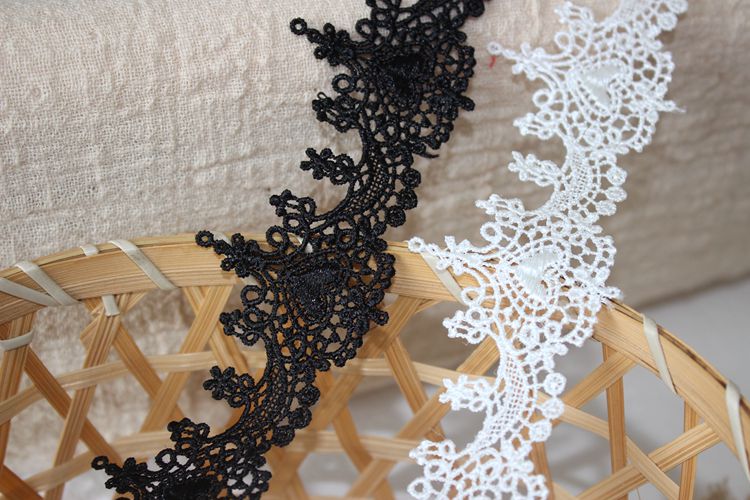 Love Hollow Lace Trim Material Width 4 cm LT0360-Lace Fabric Shop