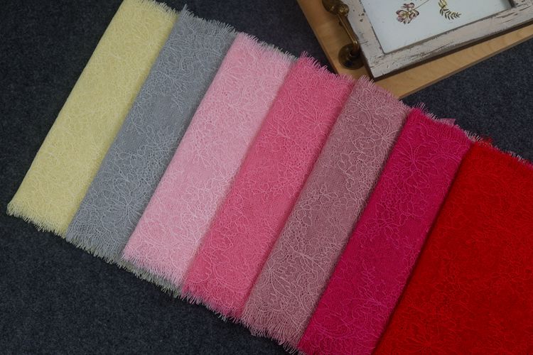 Color Lace Trim Width 23-25 cm CL0027-Lace Fabric Shop