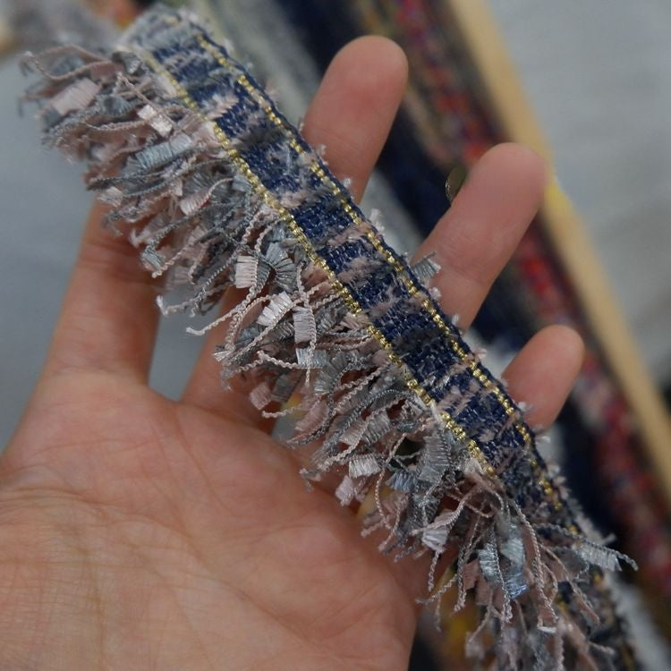 Colorful Fringe Lace Trim Width 3.5 cm CL0061-Lace Fabric Shop