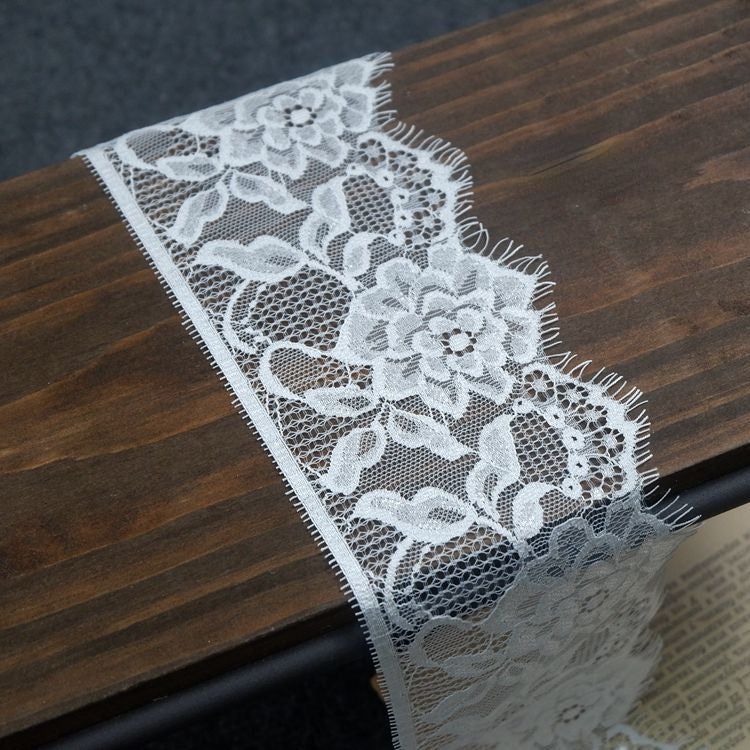Shine Lace Trim Fabric Width 9-20 cm LT0291-Lace Fabric Shop