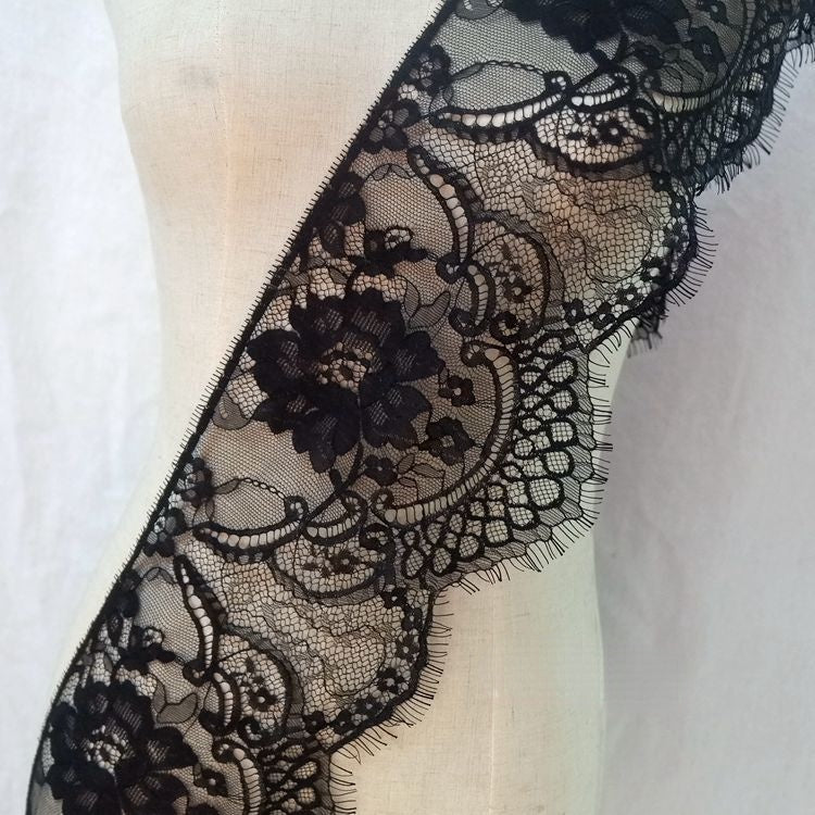 Lace Trims Width 16-38 cm LT0106-Lace Fabric Shop