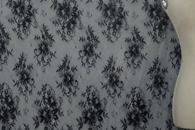 Chantilly Lace Fabric Width 150 cm CHL0043-Lace Fabric Shop