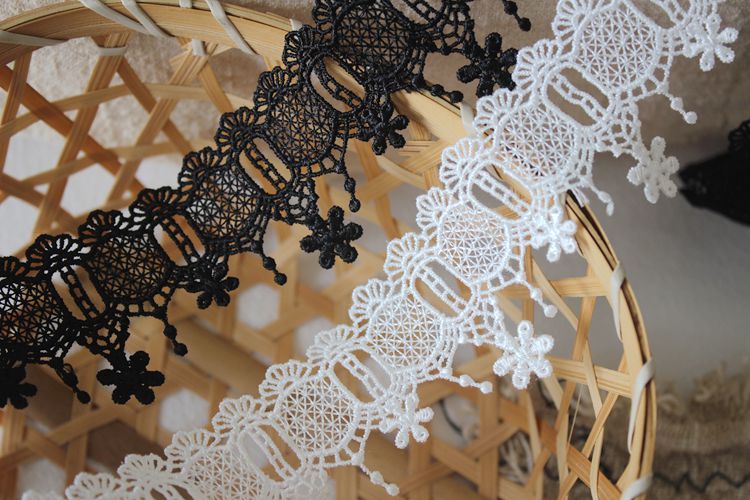 Love Hollow Lace Trim Material Width 4 cm LT0360-Lace Fabric Shop