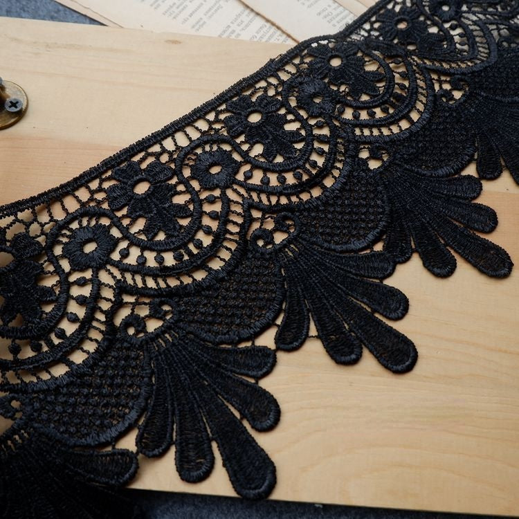 Guipure Lace Trims Width 8-14 cm LT0109-Lace Fabric Shop