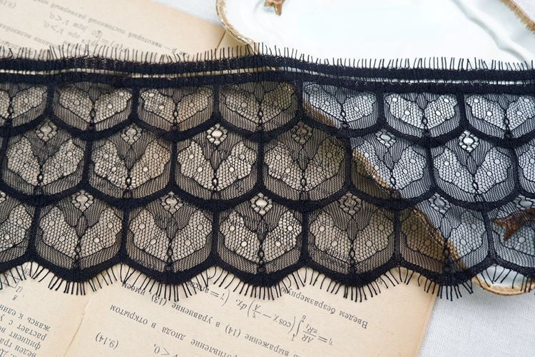 3D Lace Trimming Width 11-16 cm LT0199-Lace Fabric Shop
