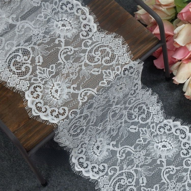 Lace Trimming Fabric Width 23 cm LT0120-Lace Fabric Shop
