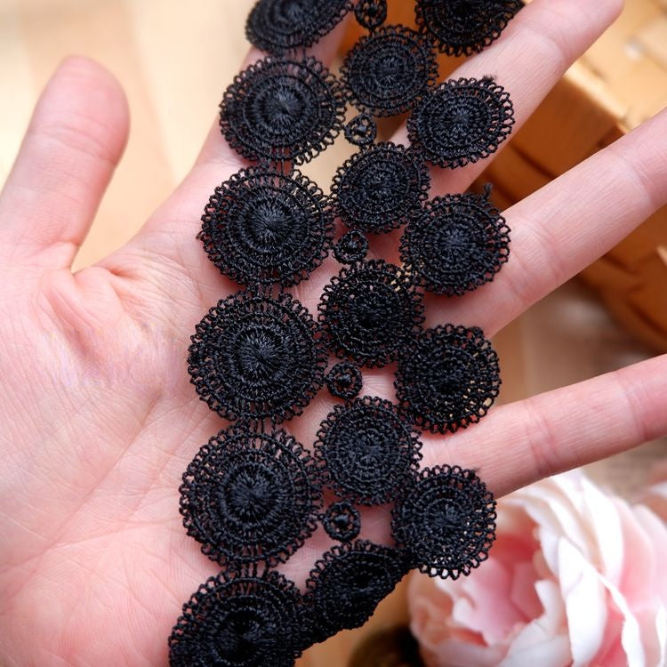 Guipure Lace Trims Width 4-6 cm LT0118-Lace Fabric Shop