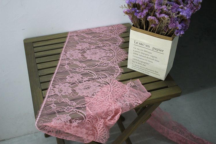 Color Lace Trim Fabrics Width 25 cm CL0050-Lace Fabric Shop