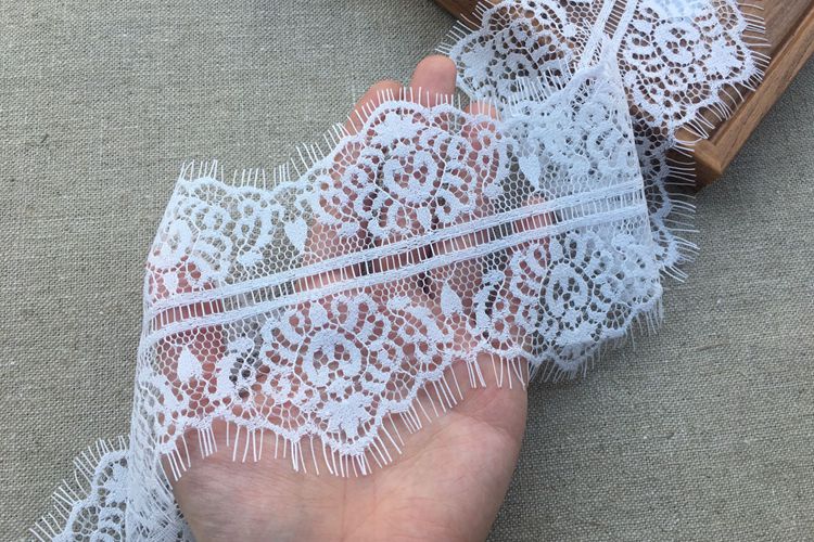 French Lace Fabrics Width 9 cm LT0175-Lace Fabric Shop