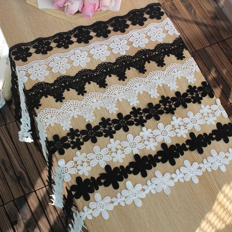Hollow Floral Sewing Lace Trim Width 5 cm LT0349-Lace Fabric Shop