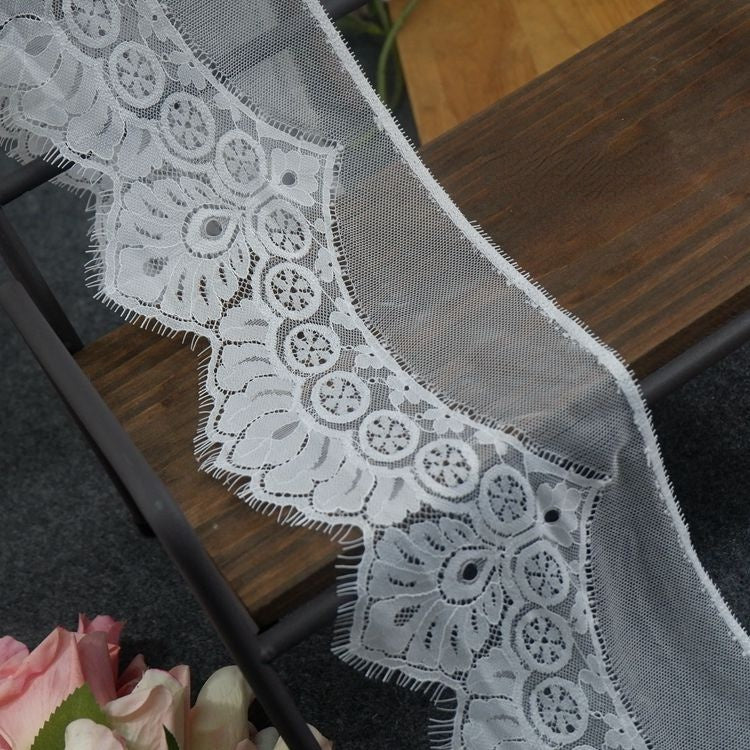 Lace Trim Fabric Width 13-17cm LT0157-Lace Fabric Shop